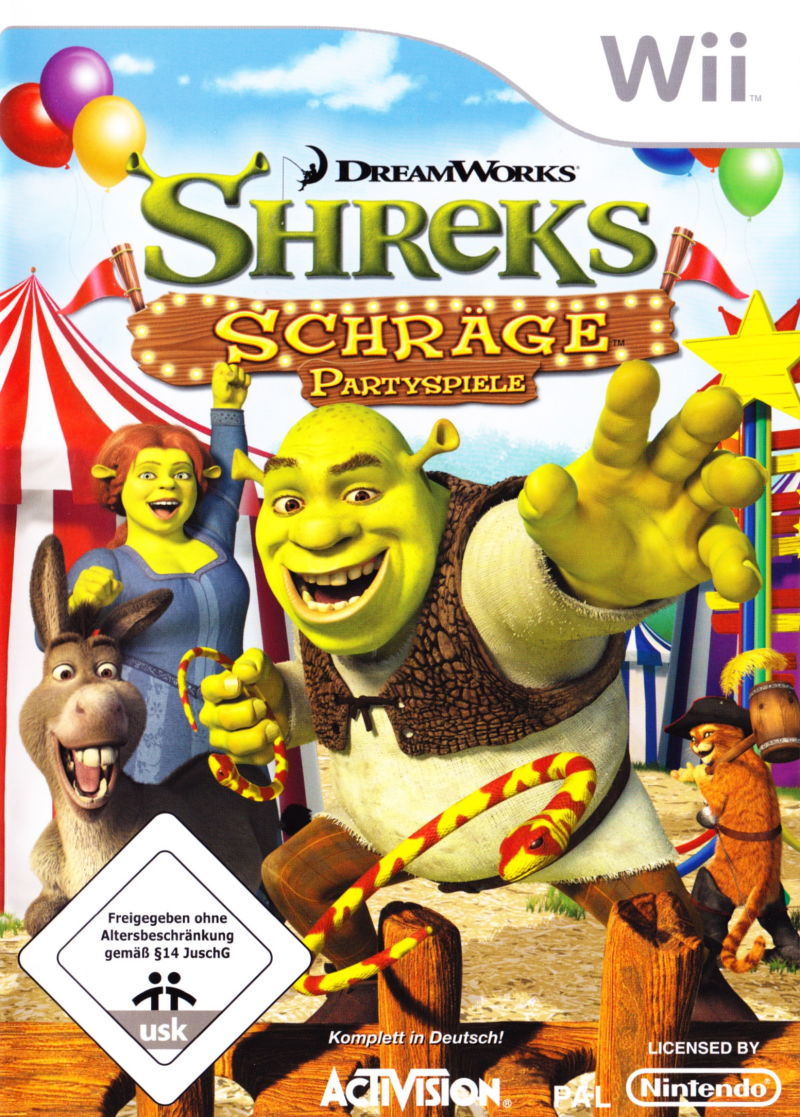 DreamWorks Shreks Carnival Craze Party Games