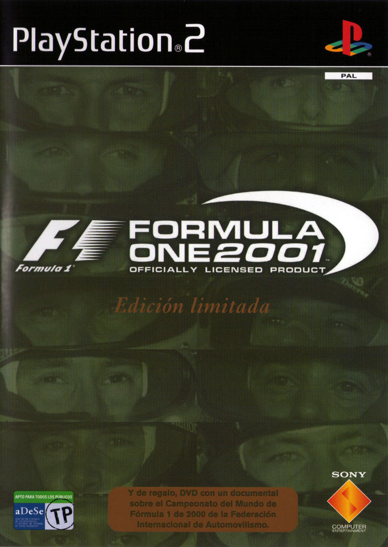 Formula One 2001 Officially Licensed Product