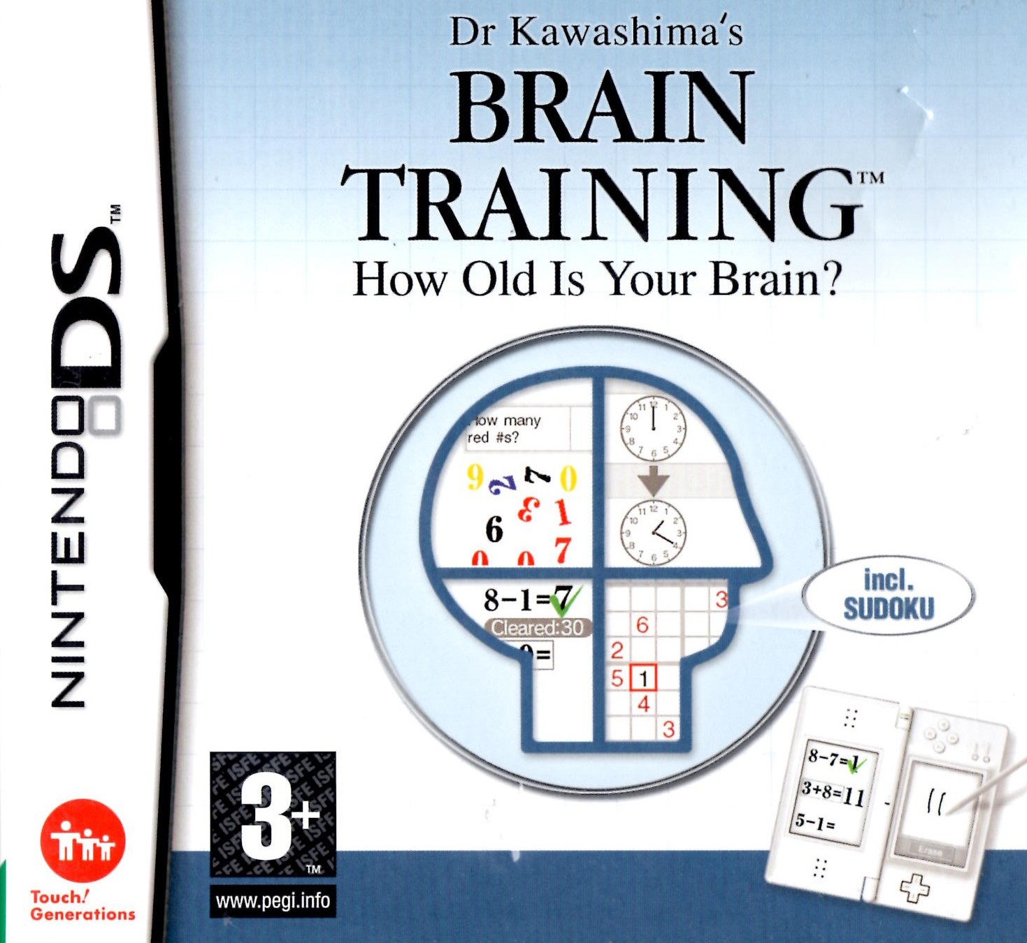 Dr Kawashimas Brain Training How Old Is Your Brain?