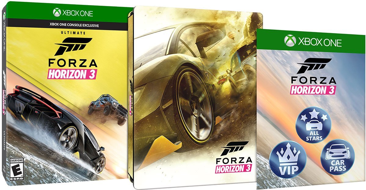 Forza Horizon 3 Steelbook Edition