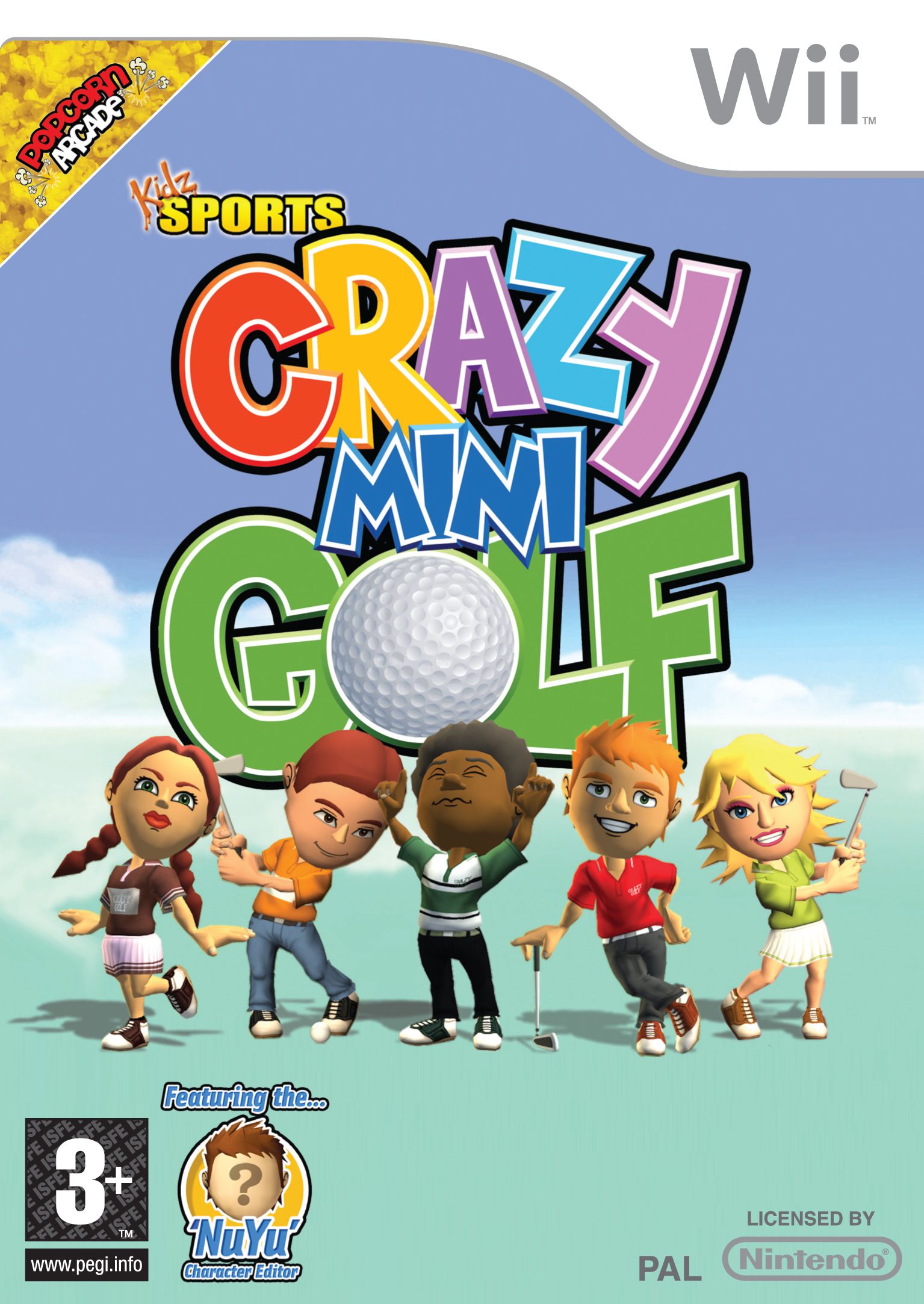 Kidz Sports Crazy Mini Golf - Nintendo Wii Játékok