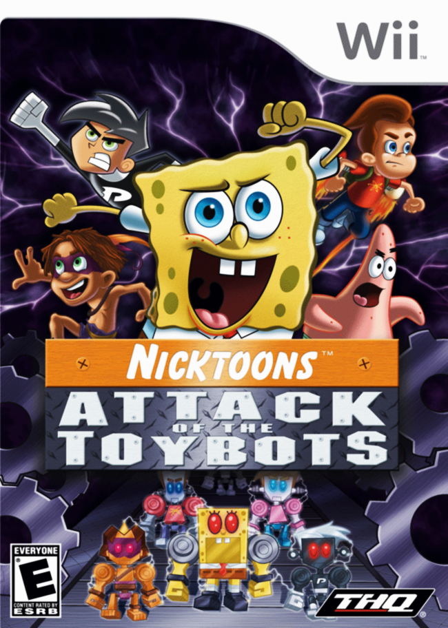 Nickelodeon Spongebob And Friends Attack of the Toybots