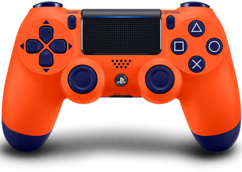 Playstation 4 (PS4) Dualshock 4 kontroller (Sunset Orange) (Refurbished/felújított)
