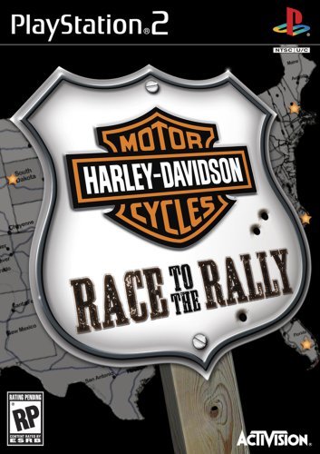 Harley Davidson Motor Cycles Race To The Rally