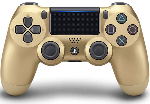 Sony Playstation 4 Dualshock 4 Wireless Controller Gold (Refurbished/felújított)