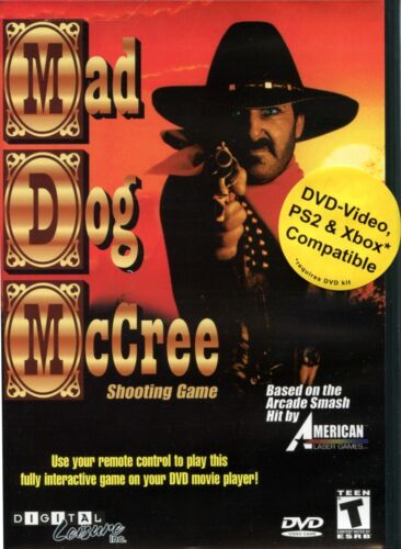 Mad Dog McCree (DVD, PS2, Xbox kompatibilis)